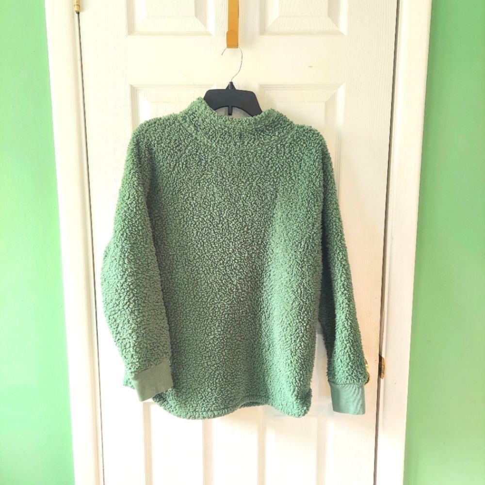 Green A.n.a Sweater - Picture 1 of 4